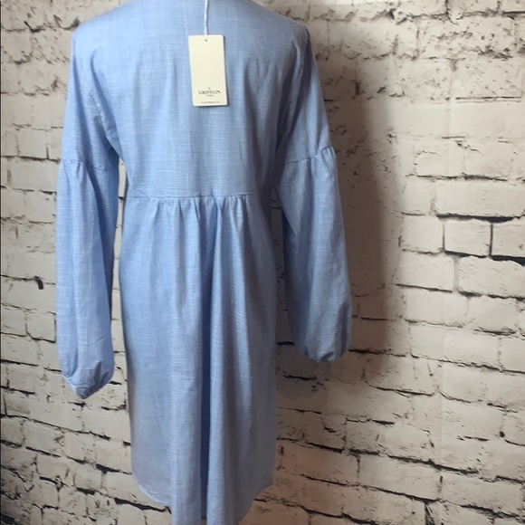 Grifflin Paris Long Sleeve Gingham Dress - Picture 5 of 8